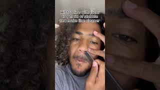 Pencil Mustache Tutorial‍#bourtlyn