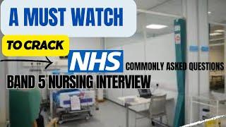 NHS interview Band 5 interview questions and answer mental health nurse #nhsjobs #oet