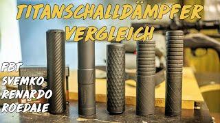 5 Titanschalldämpfer im Test