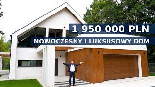 Nowoczesny i luksusowy dom w otulinie lasu łódzkiego od Mr.House.