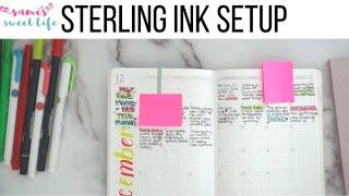 HOW I'M USING MY STERLING INK COMMON PLANNER | Planner Setup December 2022 VLOGMAS