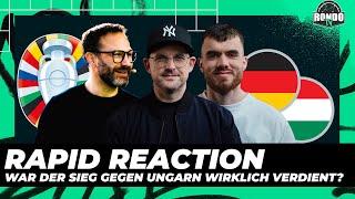 Rapid Reaction zu Deutschlands 2:0-Sieg gegen Ungarn | RondoTV Stream Highlight