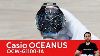 Титан и сплошной сапфир / Casio OCEANUS OCW-G1100-1A