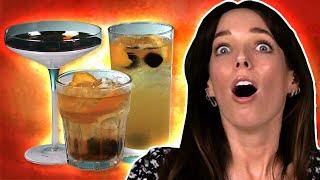 Irish People Try REAL American Bourbon Cocktails