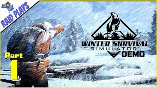 Winter Survival First Look | Winter Survival Simulator Demo Gameplay | Part 1