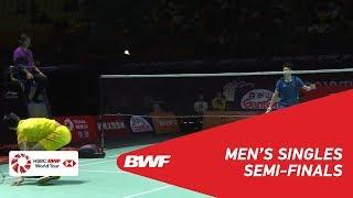 SF | MS | CHOU Tien Chen (TPE) [4] vs SHI Yuqi (CHN) [2] | BWF 2018