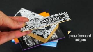 PrintLab painted edge cards Video