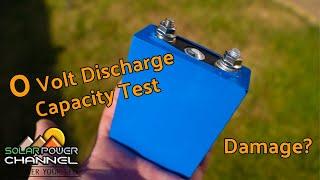 Low Voltage Damage Lithium Battery LifePO4 Test