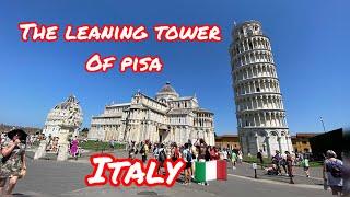 THE LEANING TOWER OF PISA ITALY  WALKING TOUR #travel