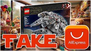 Fake Lego Millennium Falcon From Aliexpress - 75257