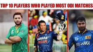 Top 10 Players Who Played Most ODI Matches #short #viral #trending #player #cricket #2022