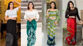 2023 New Year Outfit || Aurudu Dress || Aurudu Outfit || Bathik Lungi Designs