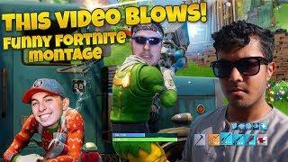 THE FUNNIEST FORTNITE MONTAGE ON YOUTUBE ft. The Fellas