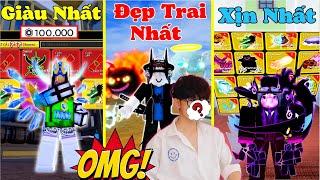 [BloxFruit] Lộ Mặt Youtuber Giàu Đẹp Trai ACC Siêu Xịn Vip- Đây Ai Đây? Ai Cũng Ngàu