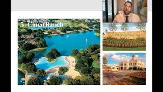 Top 5 Best Selling Master Planned Communities in Fort Bend County