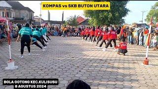 LOMBA BOLA GOTONG | KOMPAS vs SKB BUTON UTARA | KEC. KULISUSU KAB. BUTON UTARA