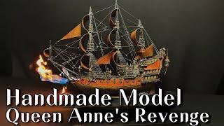 Make the Queen Anne's Revenge from Pirates of the Caribbean from scratch