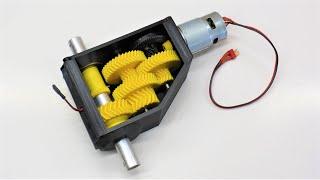 3D printed high torque servo/gearbox version 2