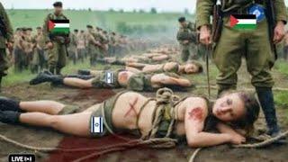 Israeli Army Girls convert weapon convy brutally obliterated by Irani Fighter jet and War Helicopter