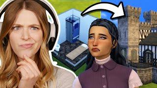 Re-Creating A Real Castle In The Sims 4 | Rags 2 Royalty #10