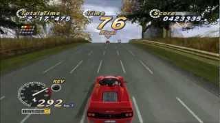 OutRun 2006 Coast 2 Coast OutRun Mode 15 continuous course [720p:30fps] part1 June 2012