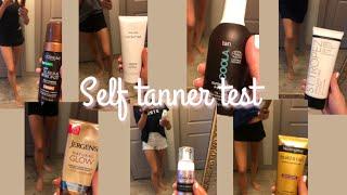 Self tanner test: comparing gradual tanners