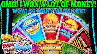 OMG! I WON A LOT OF MONEY! MY BIGGEST WIN EVER ON HUFF N EVEN MORE PUFF SLOT  #casino #slots