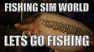 FISHING SIM WORLD / LIVE STREAM LETS GO FISHING