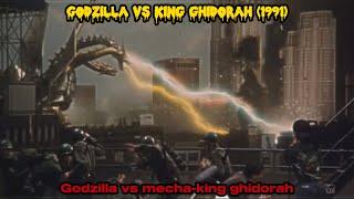 Godzilla vs King Ghidorah (1991)   Godzilla vs mecha-King Ghidorah