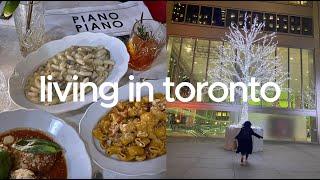 Living in Toronto Diaries| friends and family, museums & cafes, new years resolutions| vlog