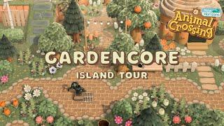 Colorful Gardencore Spring Island Tour // Animal Crossing New Horizons