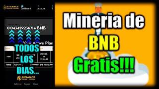 NUEVA MINERIA EN LA NUBE DE BNB GRATIS!!!