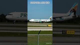 #4K FRONTIER A321 CEO Orlando #aviation #planespotting #new #aviation #plane #shorts