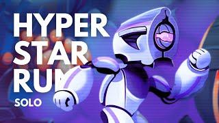 Hyperstar Run | How to Play | Solo Board Game Tutorial Playthrough (Review Copy Provided)