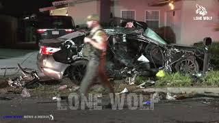 Fatal Pursuit Crash, 1 Dead, 2 Critical, 1 In Custody