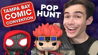 Tampa Bay Comic Con 2023 Funko Pop Hunting ( So Many Grails)