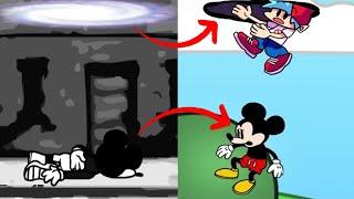 Reference in Corrupted Mickey Mouse Fnf | Friday Night Funkin Vs Mickey Mouse Corrupted | #1