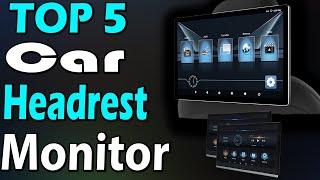 TOP 5 Best Car Headrest Monitor Review In 2023 | Best Car Monitor