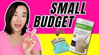 Herbalife On A Small Budget: My 3 Suggestions