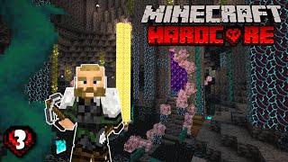 Facing The NETHER for the FIRST time Ever in Hardcore Minecraft