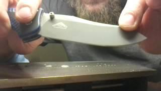 First sharpening video