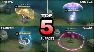 TOP 5 BEST SUPPORT FOR SEASON 30 ~ MOBILE LEGENDS