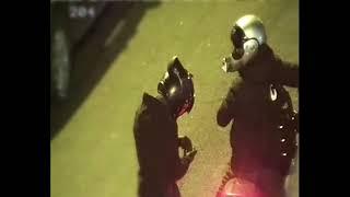 CCTV footage of moped crime