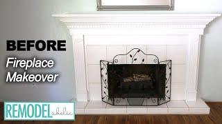 DIY Fireplace Makeover Part One | Updating the Woodwork | Remodelaholic