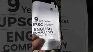 Upsc Compulsory paper #upsc #upsc