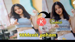 Tutorial cara edit foto di jadikan video keren sesuai Beat lagu || DJ Adambarai