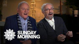 Anthony Hopkins and Jonathan Pryce on "The Two Popes"