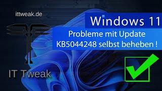 Windows 11 - KB5044284 Installations-Probleme und OpenSSH Bug selbst beheben