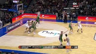 Luka Doncic Real Madrid Highlights: Assists to Edy Tavares