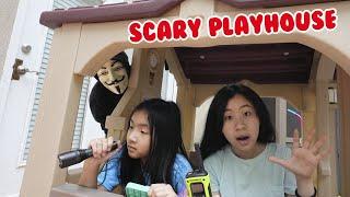 Game Master 24 Hour Challenge in a SCARY Outdoor Playhouse